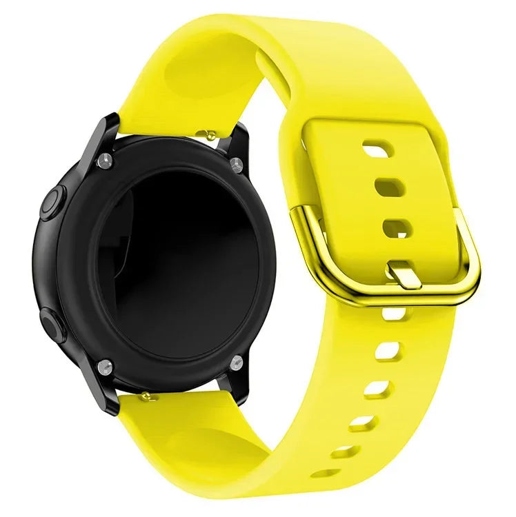 Silikon Uhrenarmband 20/22mm kompatibel mit Smartwatches und Sportuhren