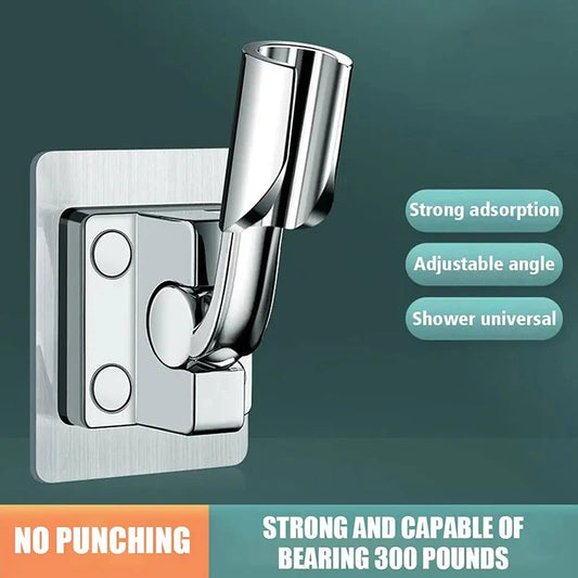 Verstellbarer Duschkopfhalter – Selbstklebend Stanzfrei für Bad & WC