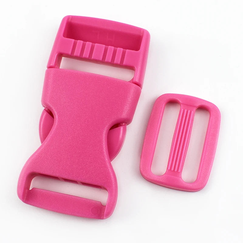 Robuste Kunststoff-Release-Schnallen 15/20/25mm – verstellbar - umweltfreundlich