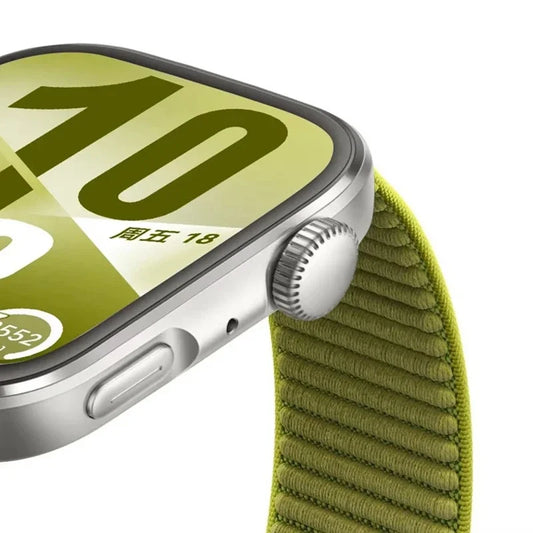 Nylon-Schlaufenarmband, atmungsaktiv und komfortabel für Smartwatches