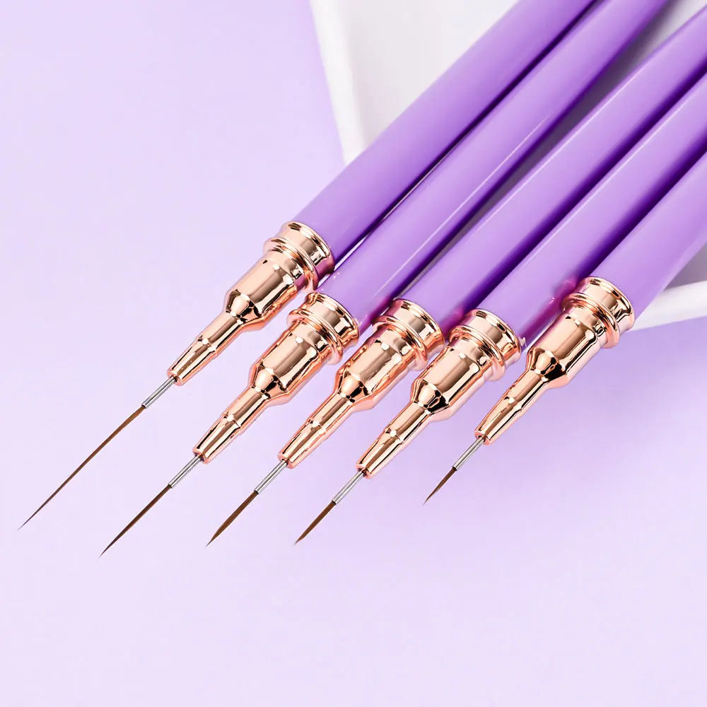 Nageldesign Pinsel Set Ultra Dünne Linie Für Präzise Nail Art Malerei
