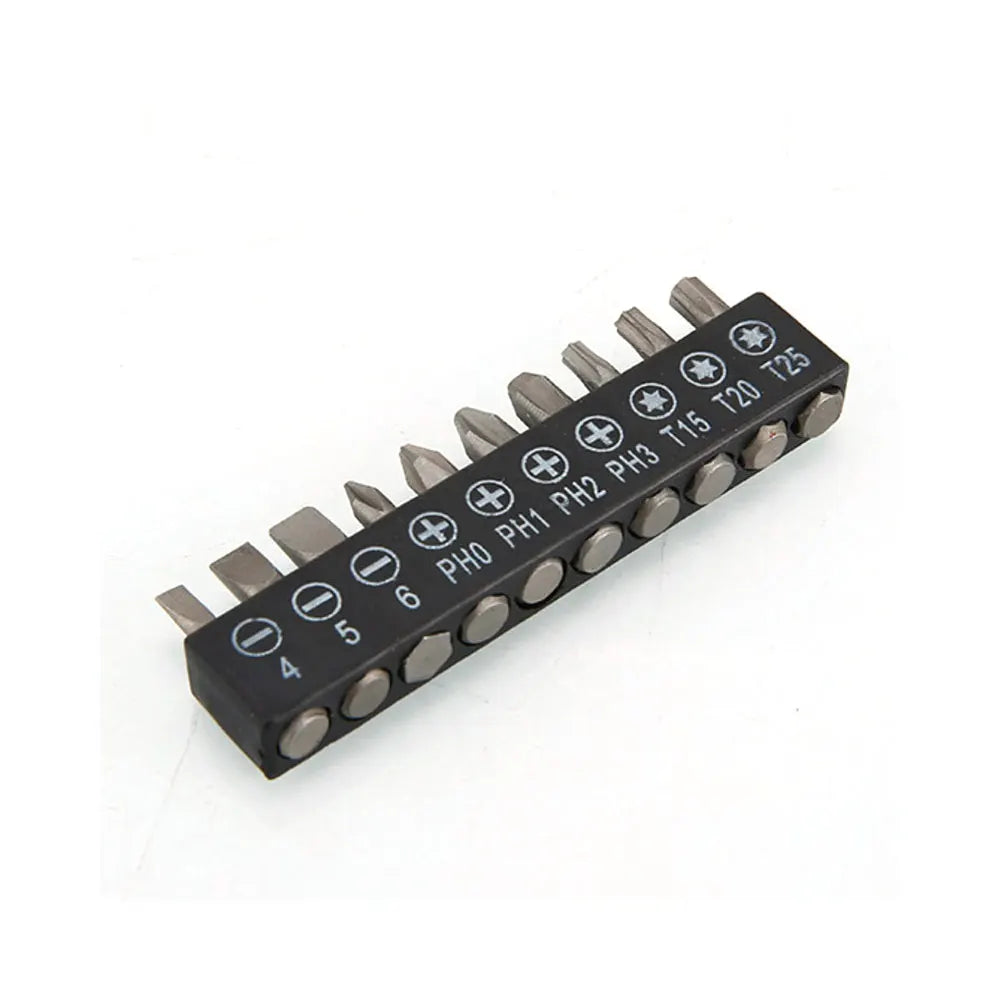 Schnelle 1/4 Ratsche mit Schraubendreher-Bit-Set, Multifunktional