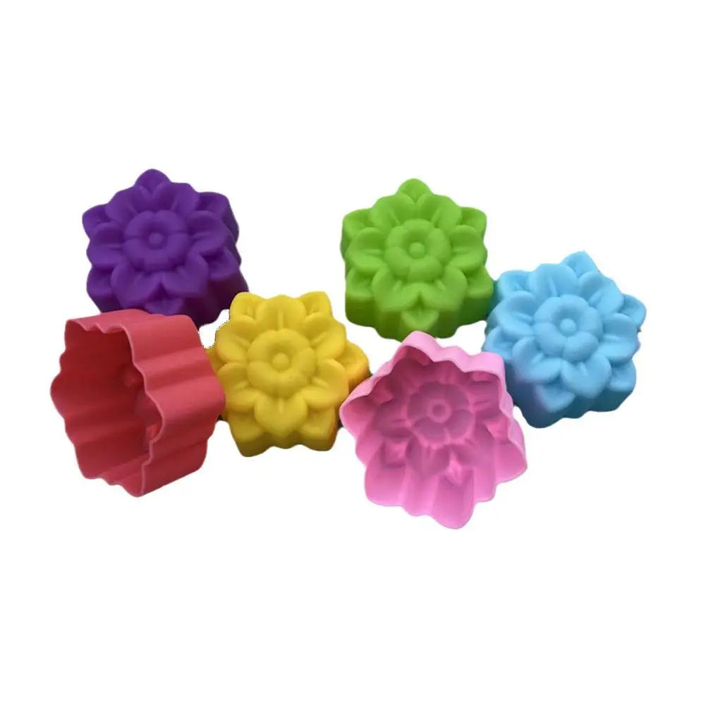 5 cm weiche Silikon-Backform für kreative 3D-Gänseblümchen-Kuchen - Yabubest - Home & More