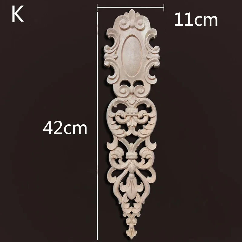 Holzmoebel Applikationen Wohnzimmer Dekoration NATUERLICHE Blumen