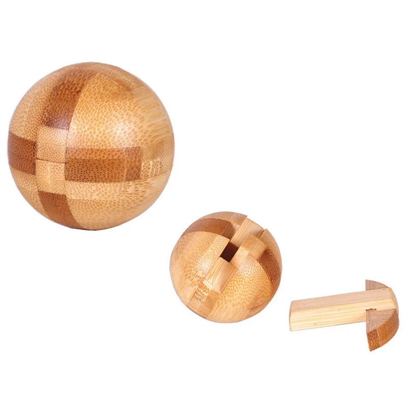 Holz Kong Ming Lock Lu Ban IQ Brain Teaser Lernspielzeug für Kinder