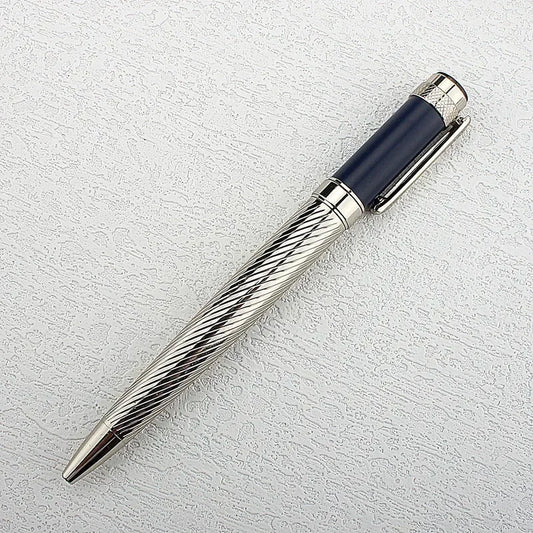 Einziehbarer Kugelschreiber Metall 07mm Schreibstift für Büro und Alltag