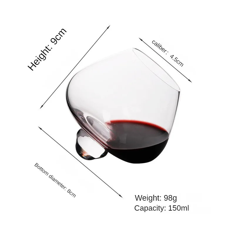 Cognac- und Whiskygläser aus Stein, für Rotwein und Haushaltsbier