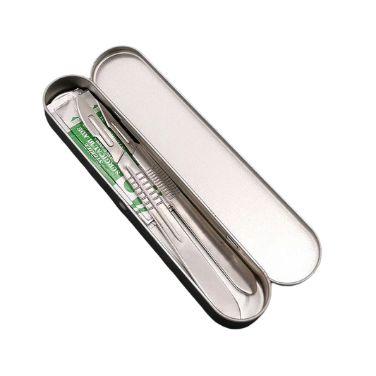 Präzise Schnitzmesser-Set: Kohlenstoffstahl, rutschfeste Griffe für feine Schnitte