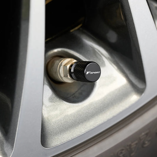 4er Set Aluminium Ventilkappen Reifen Stem Abdeckungen Wasserdicht