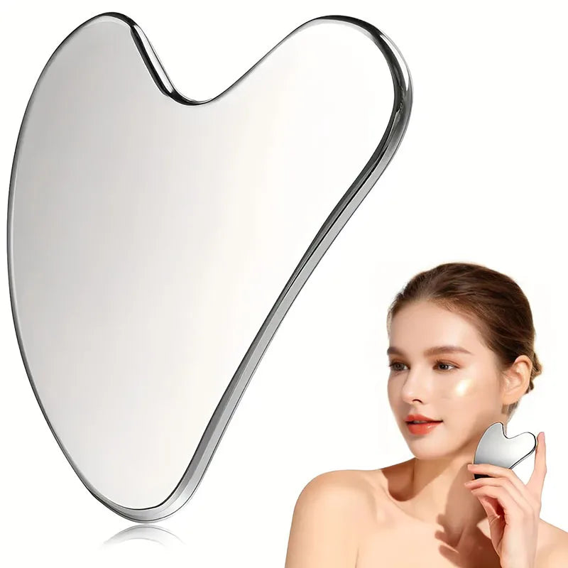 Gua Sha Visage Stein zur Gesichtsmassage und Entspannung