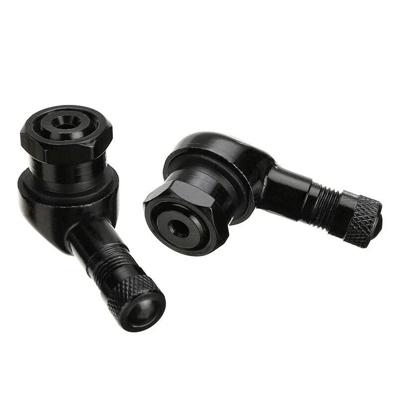 2er Set Motorrad Reifenventil Ellenbogen 90 Grad Winkel Tubeless Ventile