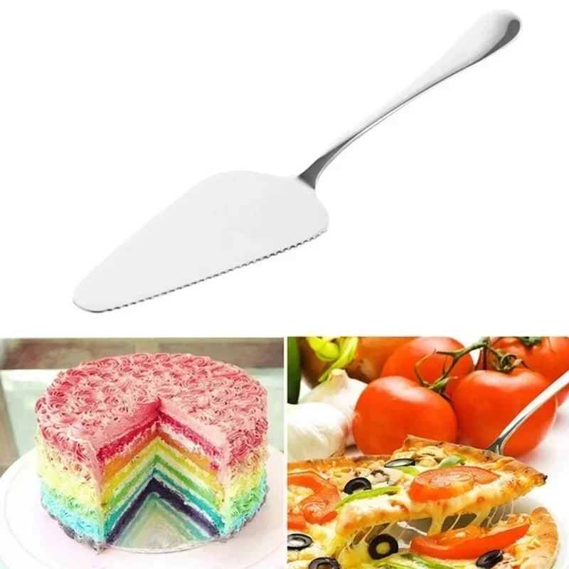 Edelstahl Kuchenheber - Pizzaschaufel – Robustes Küchenwerkzeug 22,5 cm
