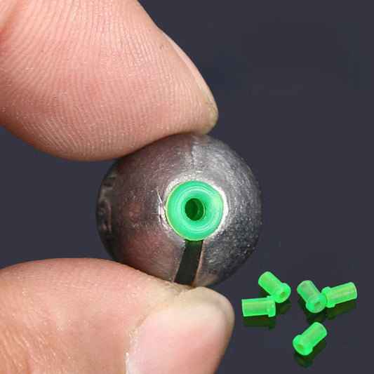 10er Set Angelbleie Olive Form Gewichte 2-50g für Karpfenangeln