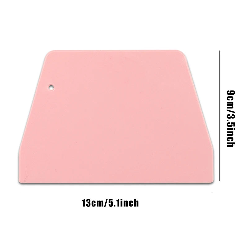 Flexibler Teigschaber - Spatel aus Kunststoff – Ideal für Gebäck - Kuchen