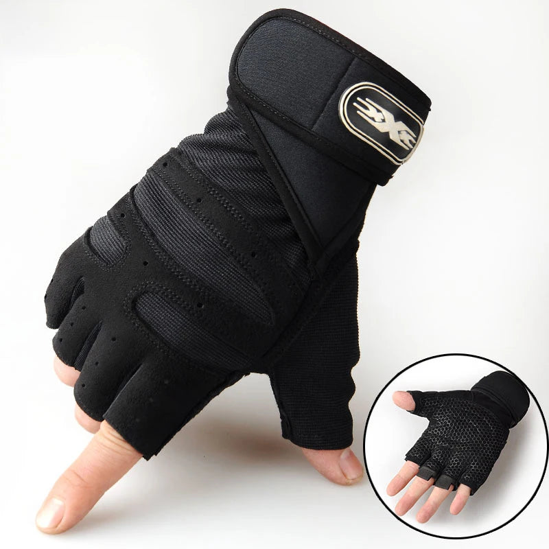 Stoßfeste Gym Handschuhe Unisex – Komfort - Grip für Fitness - Bodybuilding