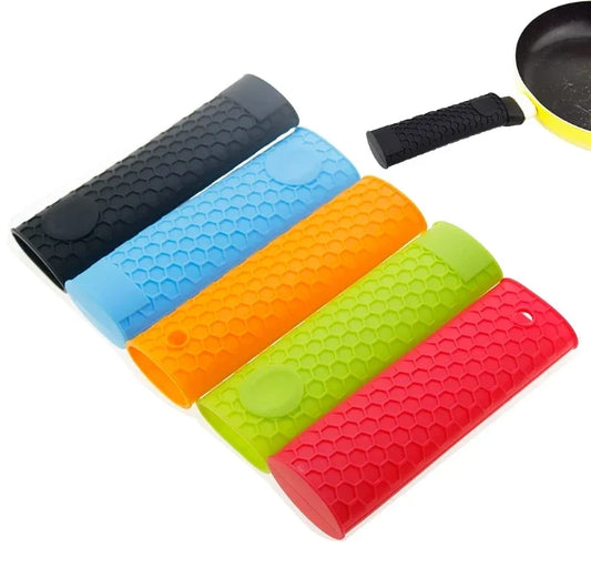 Sichere Silikon Topfgriff Abdeckung Hitzeschutz Anti Rutsch für Küche