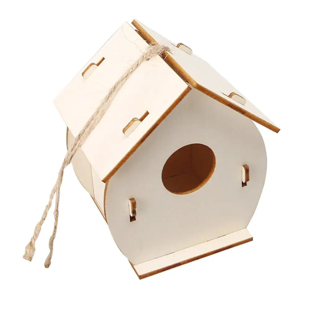 DIY Holz Vogelnest für Garten - Hängend - Naturfreundlich