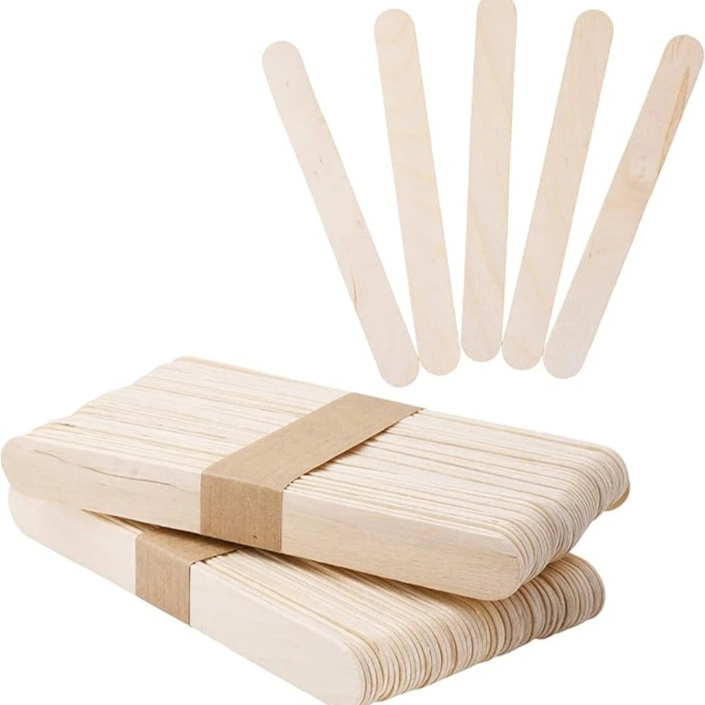 Farbige Holz Bastelstäbchen für DIY Projekte und kreative Ideen