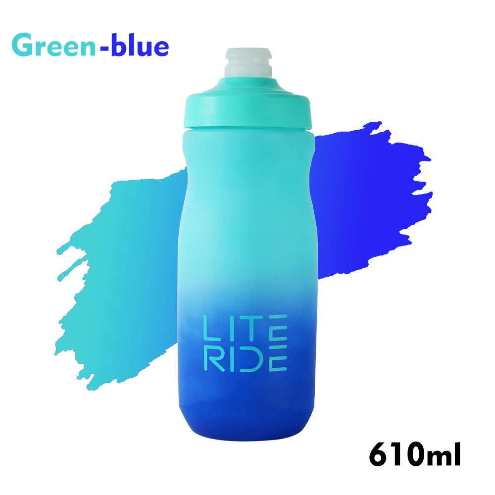 Robuste Fahrradflasche 610/710 ml – BPA-frei, tropffrei, ideal für MTB - Outdoor