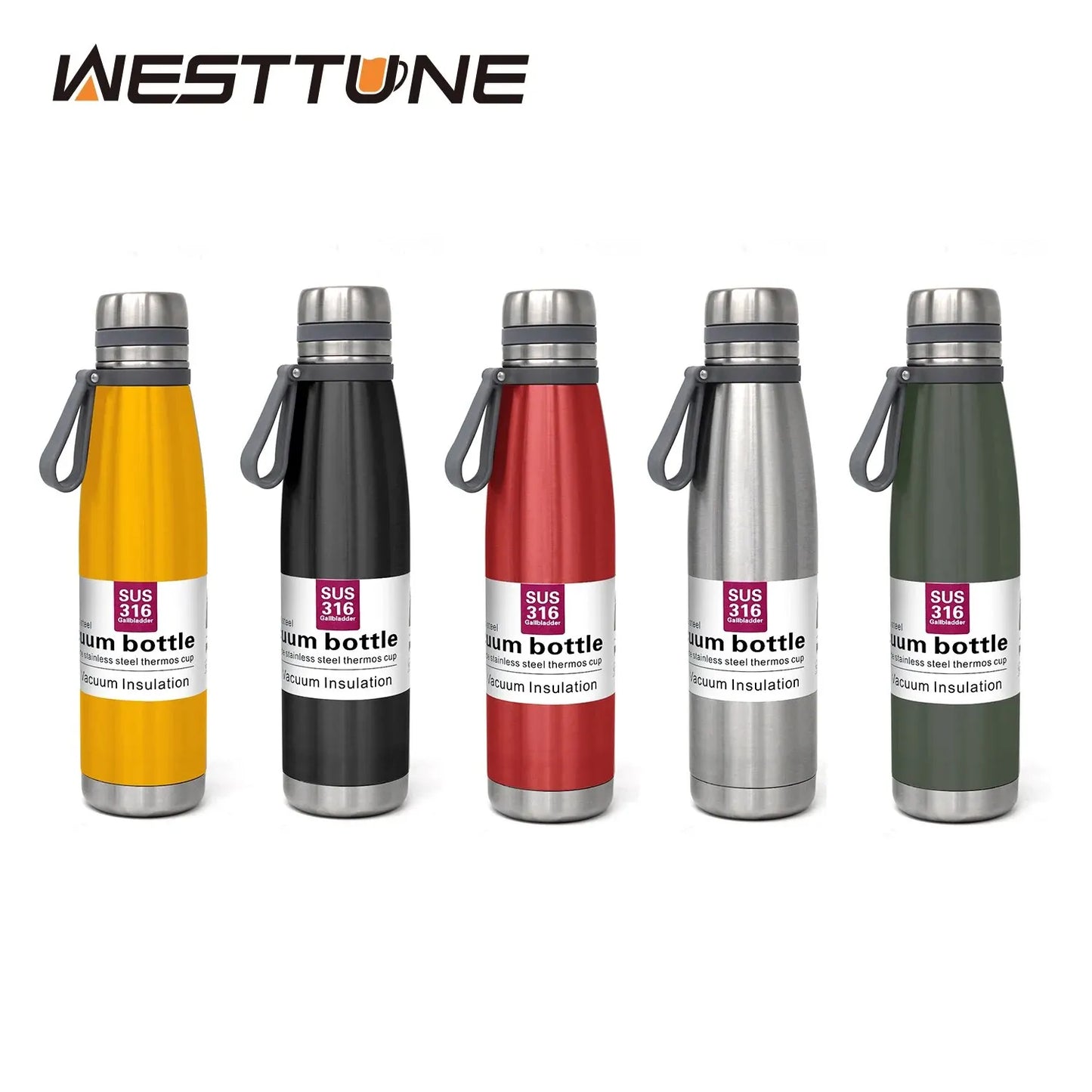 Vakuumisolierte Edelstahl-Thermosflasche 850-1500ml – warm - kalt lang