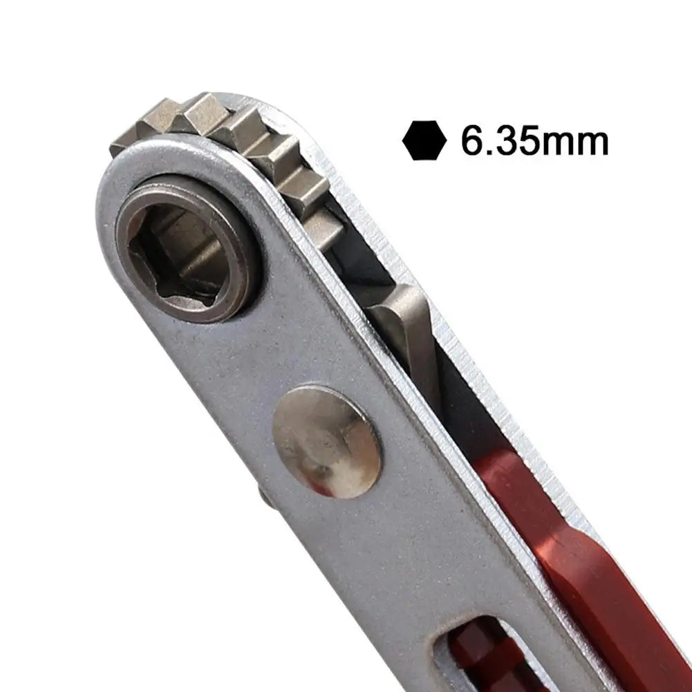 Multifunktionaler Mini-Ratschenschraubendreher 103 mm – Ergonomisch - Präzise