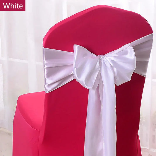 Satin Stuhlschärpen für Hochzeiten und Events 50 Stück