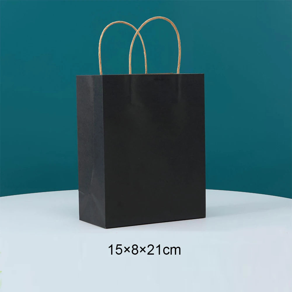 Papier Geschenktüten mit Griffen – 10 Farben, versch. Größen für Feiern