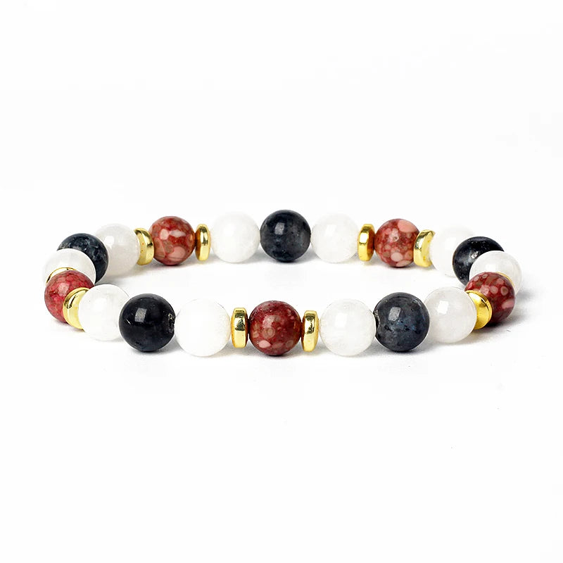 Citrin Aventurin Kristall Armband: Feng Shui Glück & Reichtum für Unisex