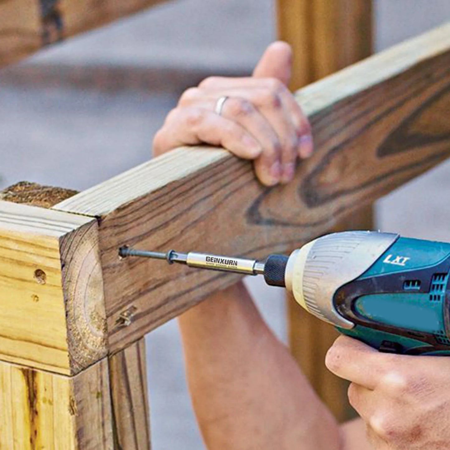 6 Zoll Magnetischer Schnellwechsel Bithalter Edelstahl für Schraubendreher
