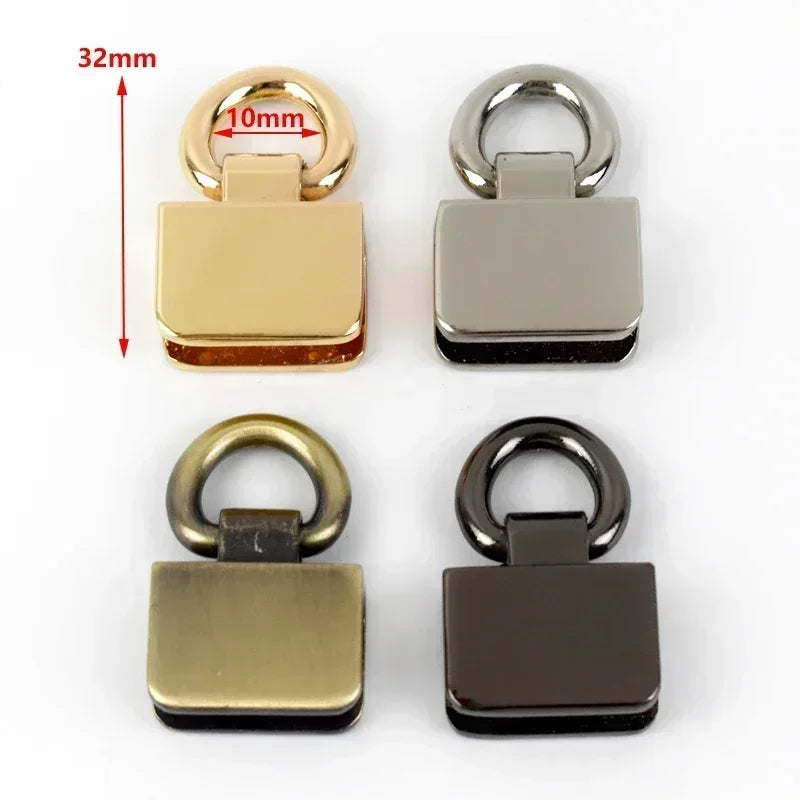 5er Set Metall Clip Schnallen fuer Handtaschen und DIY Riemen