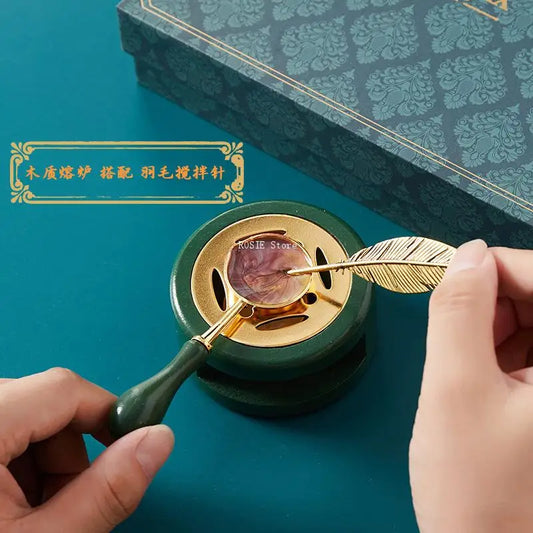 Wachssiegel Stempel Set für kreative Projekte und besondere Anlässe