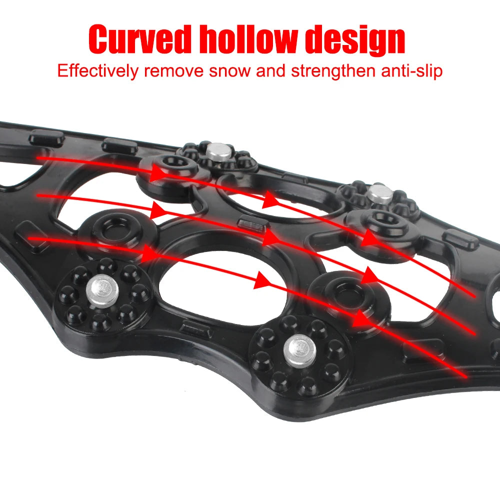 Schneeketten mit TPU Dual-Schnalle für sichere Fahrt bei Eis und Schnee