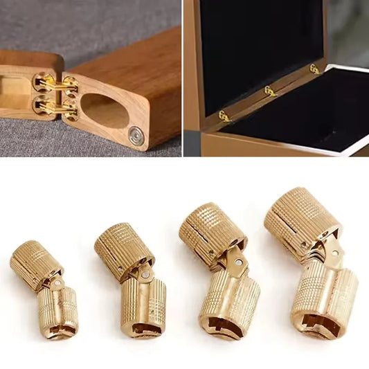 Messing Möbel-Möbelscharniere 8-18mm zylindrisch für Schrank - Türen