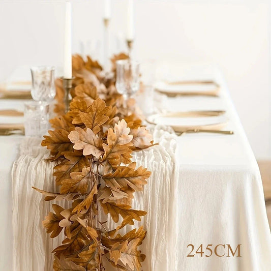 248cm Künstliche Blatt Ranke für Wand Tür Deko Halloween Weihnachten Anlässe