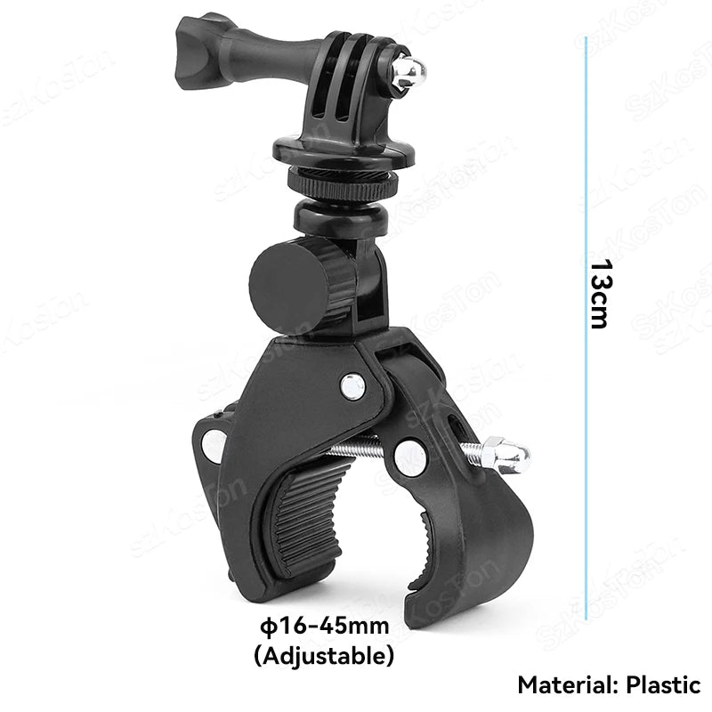 Action Kamera Halterung Fahrrad Motorrad Lenker Selfie Stick Einbeinstativ