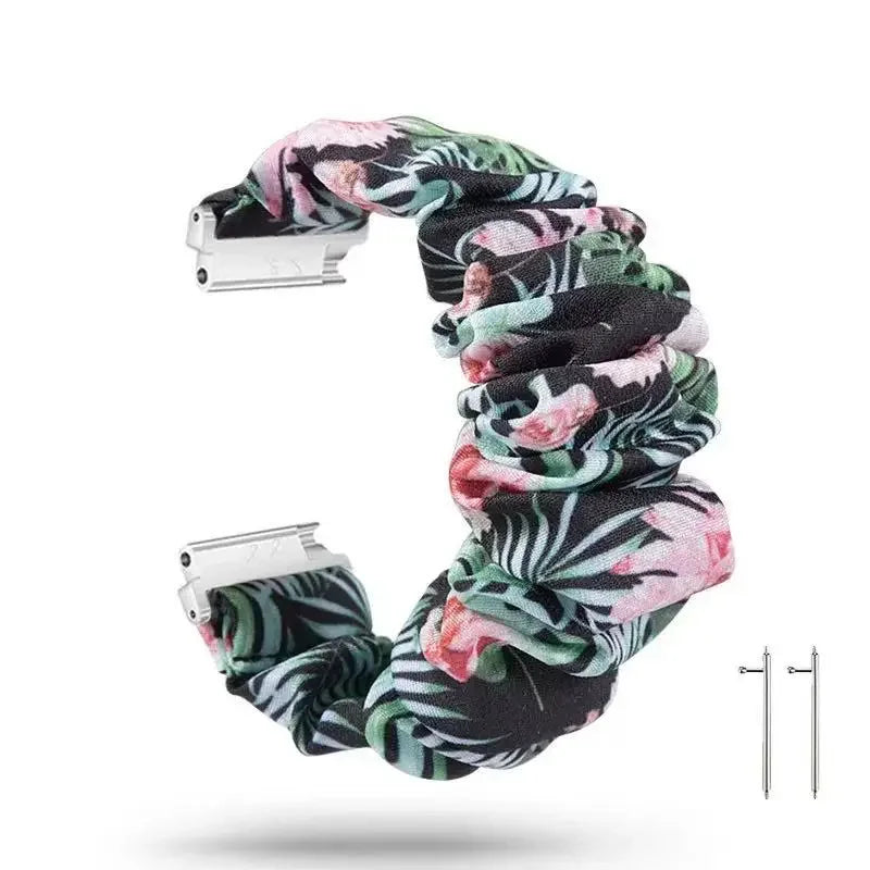 Elastisches Nylon Uhrenarmband 20mm 22mm für Smartwatches - Dehnbar Bequem