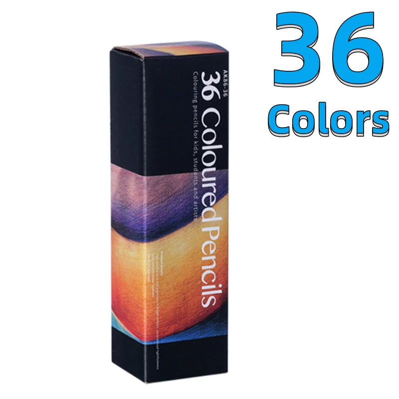 Ölige Buntstifte Set mit 12 bis 72 Farben für Künstler und Studenten