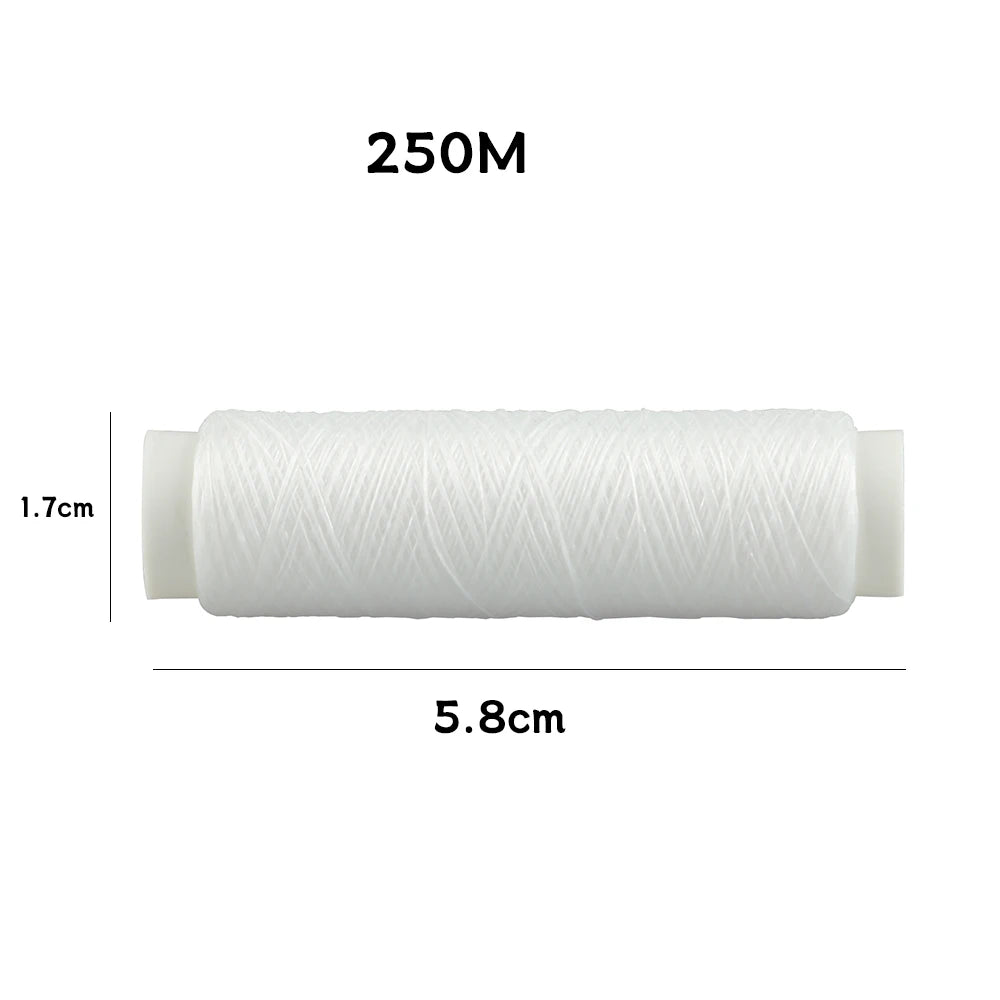 250m Starke Elastische Angelschnur Nylon 0,2mm für Flusssee Teich
