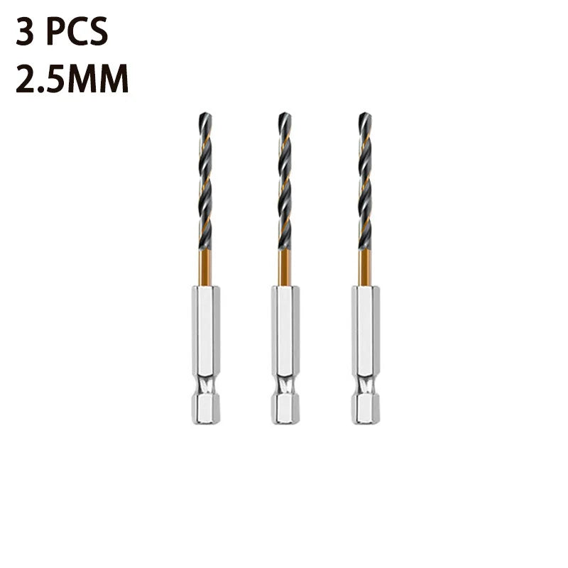 3/7/13PCS Spiralbohrer Set mit Hex Schaft für Holz und Metall