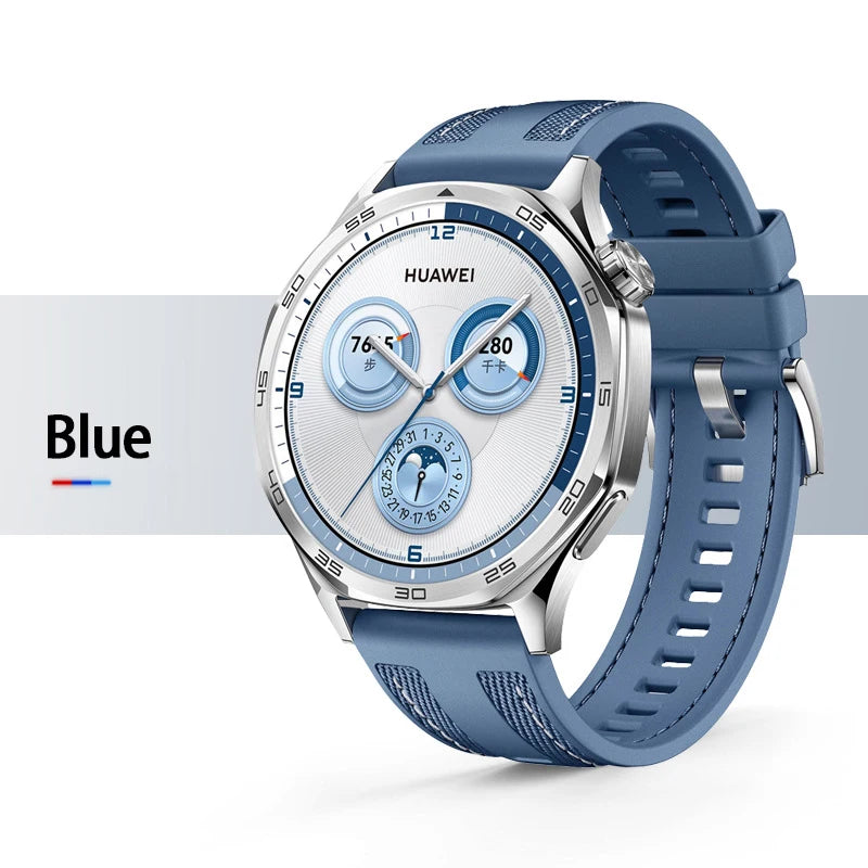 22 mm Nylonarmband mit Silikonanteil für Smartwatch, robust und komfortabel