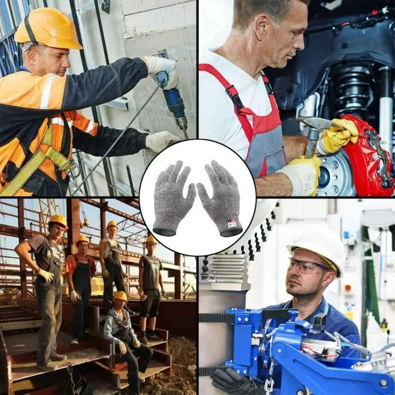Schnittfeste HPPE Handschuhe Schutz Guantes Gartenarbeit - Küche