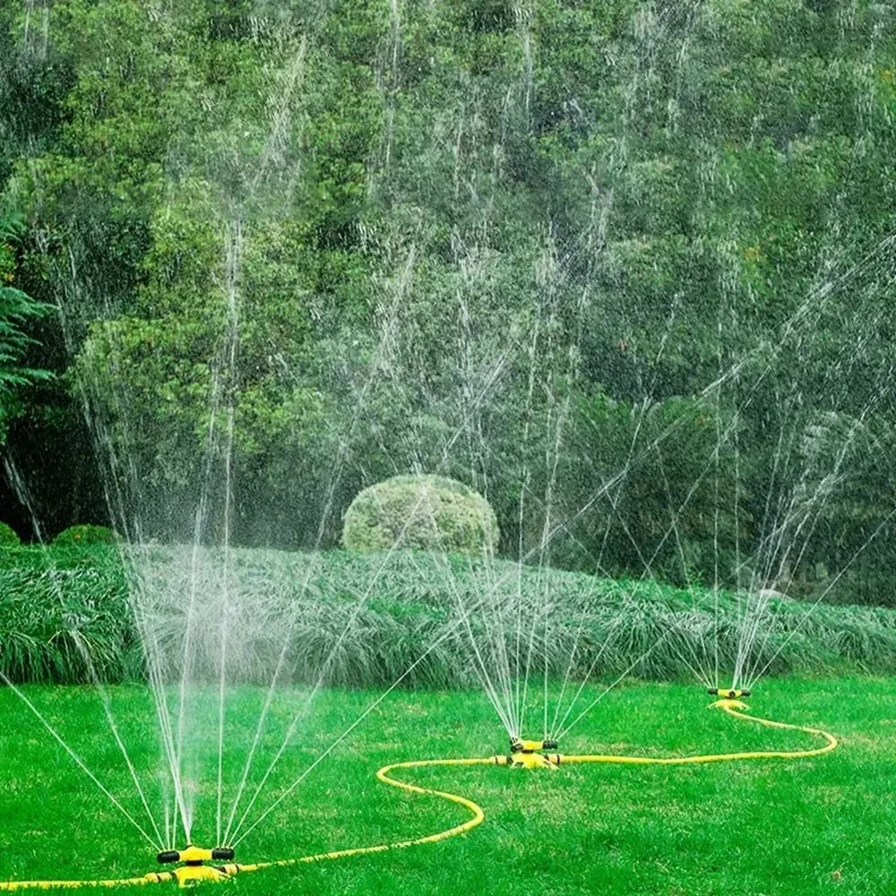 Effizientes 360° automatisches Wasserrohr-Set für große Garten- und Rasenflächen