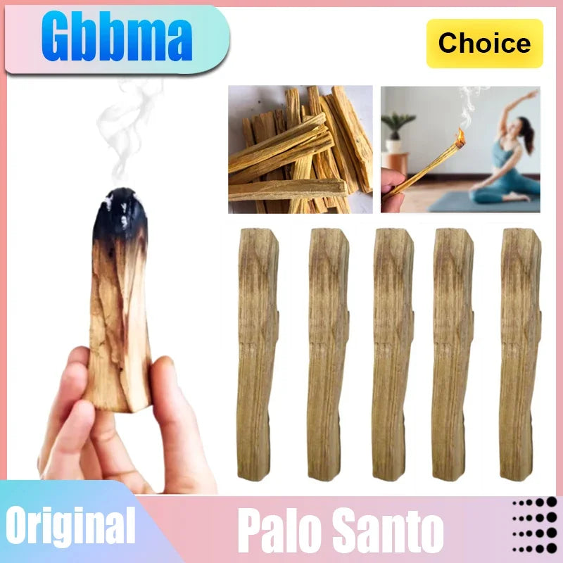10 Stück Natürliche Holz Räucherstäbchen für Aromatherapie