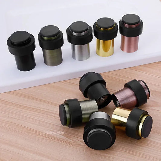 Runder Gummi Türstopper Edelstahl Wandschutz Anti-Kollision Schutz – Wahl