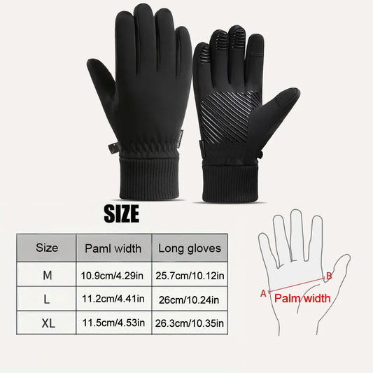 Wasserdichte warme Winter Handschuhe für Motorrad Radfahren Outdoor Sport