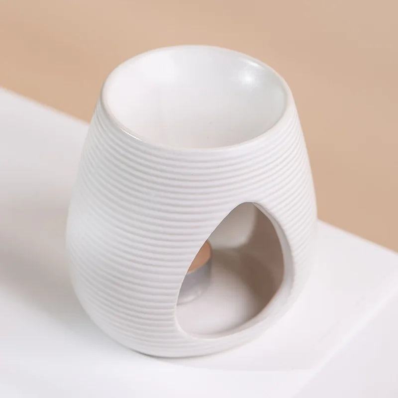 Schwarze Kerze ätherische Öl Lampe mit Weihrauch Brenner und Diffusor