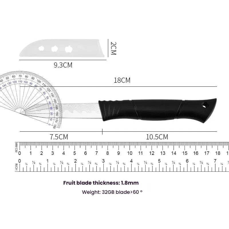 Damaststahl Gemüsemesser Mit Scharfer Klinge Für Präzises Schneiden