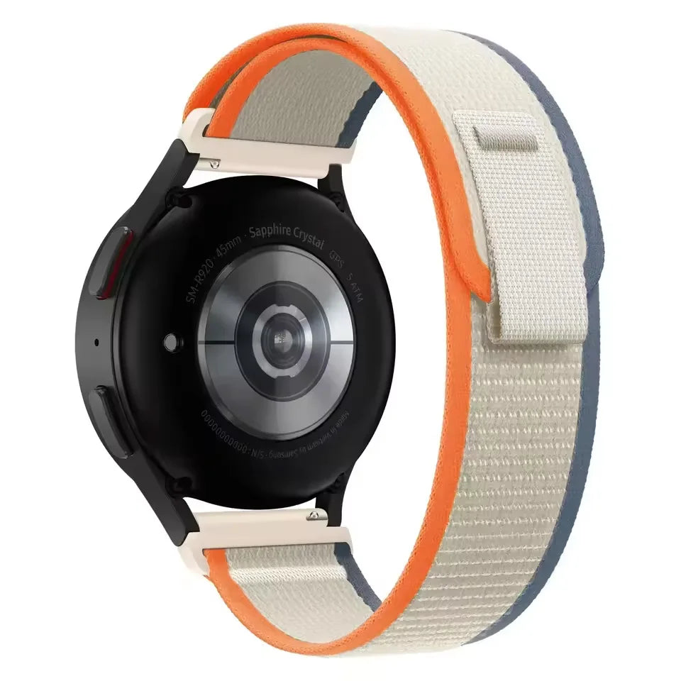 Langlebiges Nylon-Uhrenarmband 20mm/22mm – Komfort - Stil für Garmin - Co