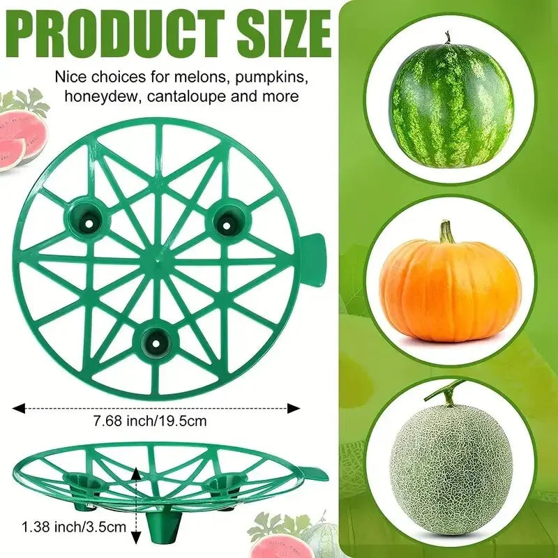 Robustes Anti-Rotten Melonen- - Obsttablett aus Kunststoff – Schutz für Gartenfrüchte