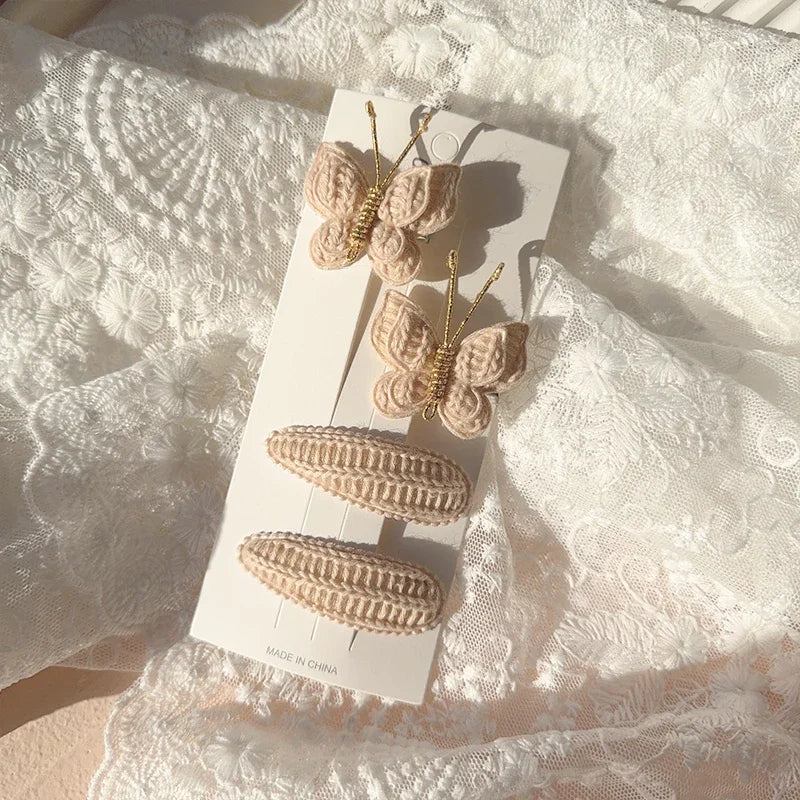Nette Handgemachte Schmetterling Haar Clips für Mädchen